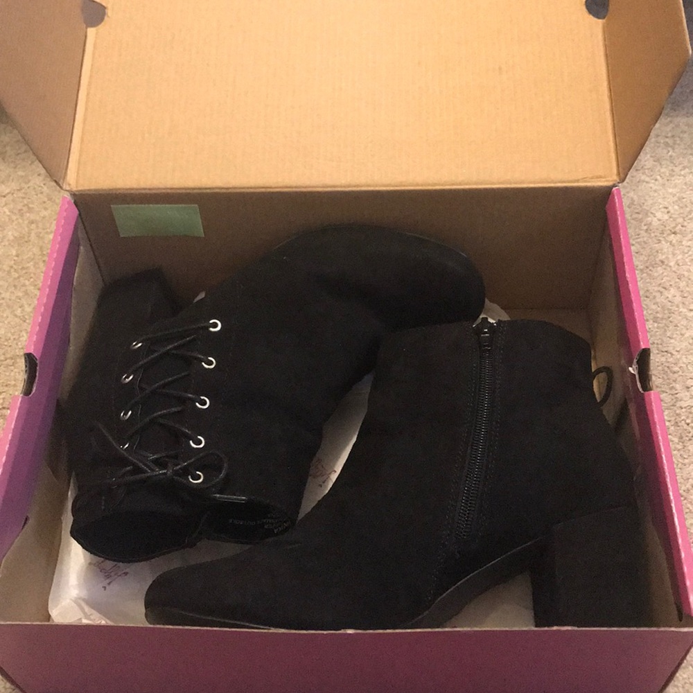 Black booties